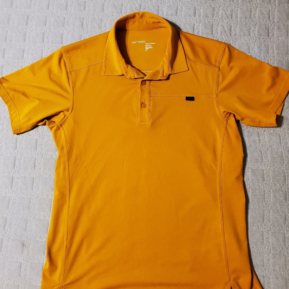 Arcteryx, Polo, Small, Orange